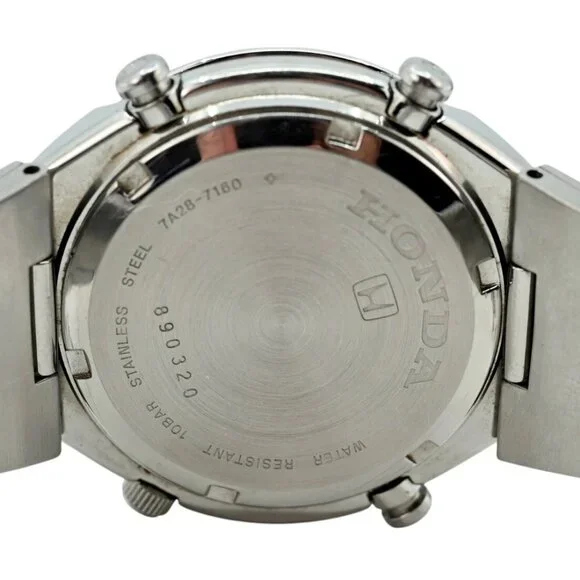 Seiko Honda 40.5mm Rare Limited Edition Quartz Chronograph Watch